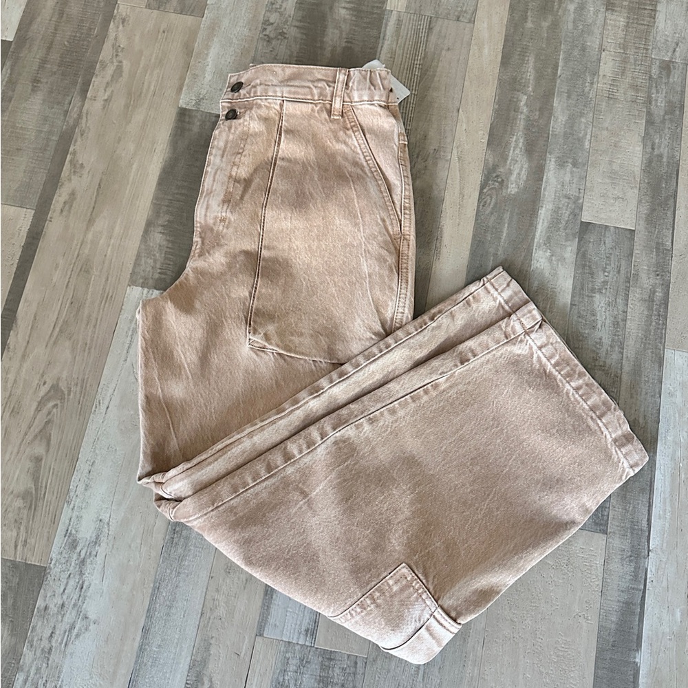 Free People We The Free Marx Slouchy Cargo Pants NWT 27 - Picture 14 of 16